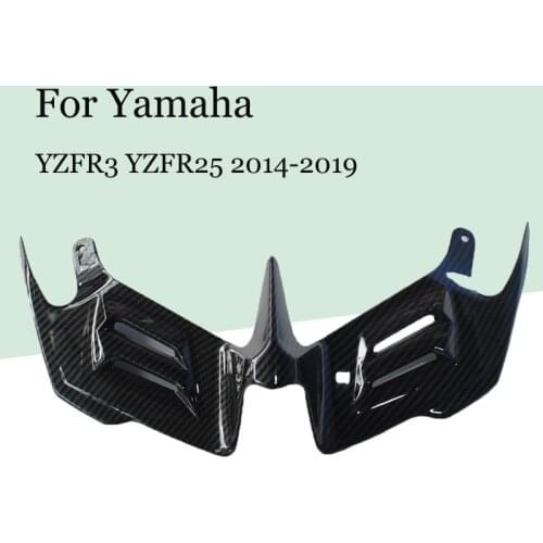 For YAMAHA YZFR3 YZFR25 2014 2015 2016 -2019 Accessories Motorcycle Front Fairing Aerodynamic Winglets Protection Guards