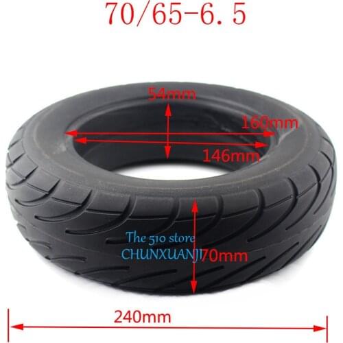 Tubeless Tire 10X3.00-6.5(70/65-6.5) Vacuum Tire tubeless wheel for Mini Pro Electric Balance Scooter Tyre