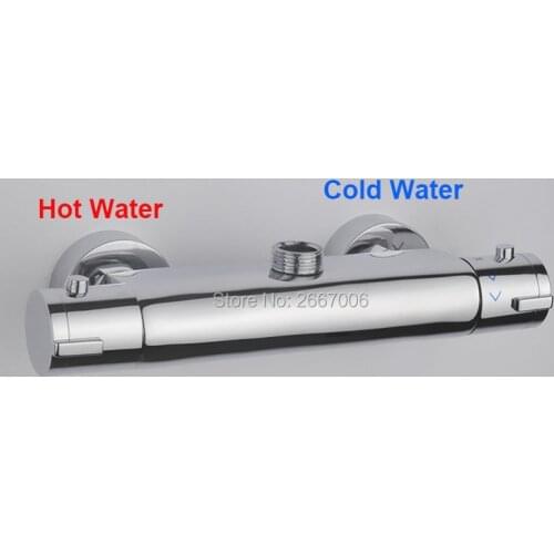 Free Shipping Hot sell Smart Shower Faucet Wall Bathroom Thermostatic Mixer Taps Thermostatic Mixer Valve Tap GI911