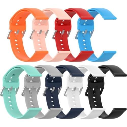 Quick Release Smartwatch Sweatproof Waterproof Silicone Wristband Bracelet for ID205L Watch Replacement Accessories