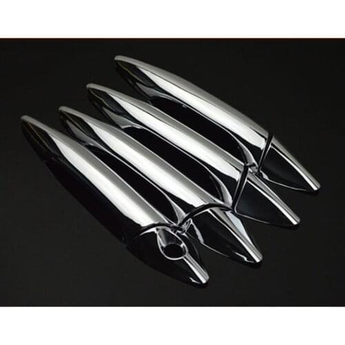 For Hyundai Elantra 2011 2012 2013 2014 2015 Accessories Fit Chrome Side Door Handle Bar Cover Catch Trim Molding Cap Moulding