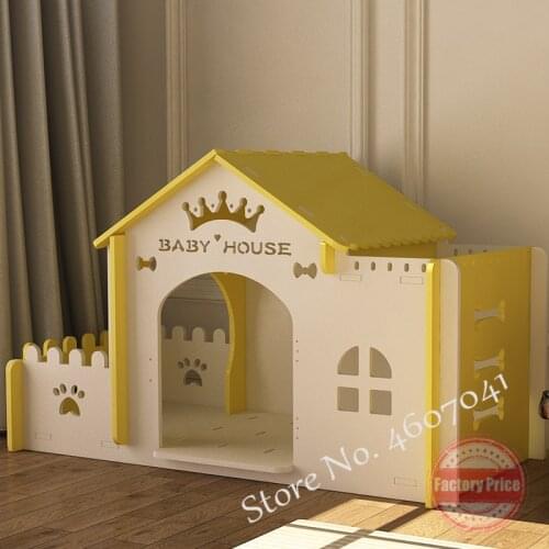 Cat delivery room dog house indoor villa waterproof and removable washable pet pregnancy four seasons pet house small kennel