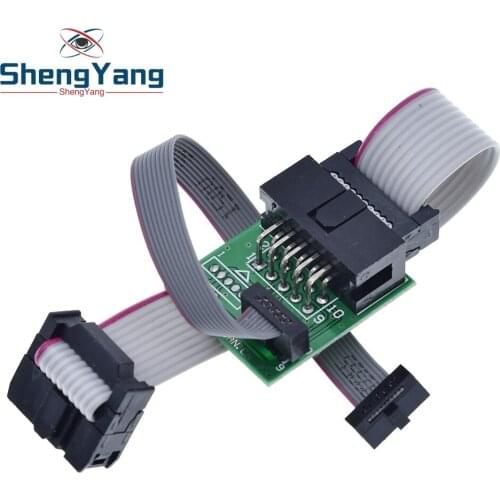 Downloader Cable Bluetooth 4.0 CC2540 zigbee CC2531 Sniffer USB Programmer Wire Download Programming Connector Board
