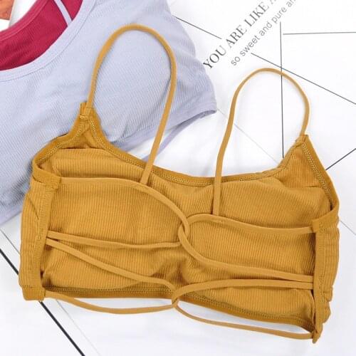 Hot Stretch Breathable Cross Women Bra Beauty Back Sexy Bra Detachable Gather Bra Push Up Bras Women Underwear Bralette Lingerie