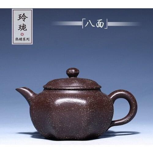 Recommended wholesale authentic yixing, undressed ore quality purple mud pleasantly handwork kung fu tea kettle