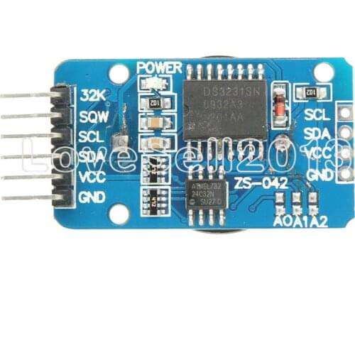 1PCS DS3231 AT24C32 IIC Precision RTC Real Time Clock Memory Module For Arduino new original