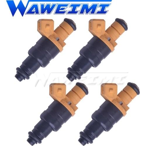 WAWEIMI 4x Brand New Fuel Injector Nozzle Valve OE K37013250 For KIA Avella 96-99 High Quality Car Accessories