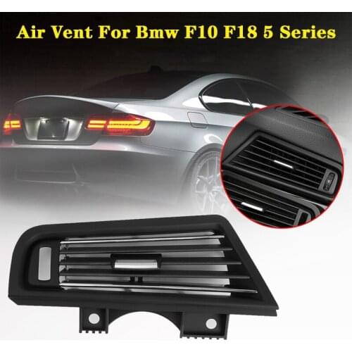 Left Hand Drive Front Row Wind Left Center Right Air Conditioning Vent Outlet Panel Chrome Plate For Bmw F10 F18 5 Series