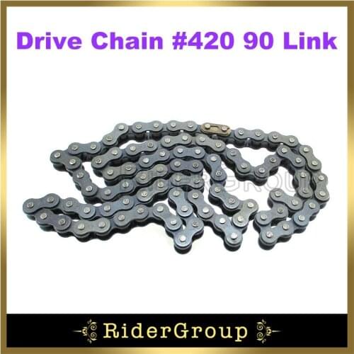 Drive Chain #420 90 Link For Coleman CT200U CT200U-EX BT200X Pit Dirt Motor Bike Parts