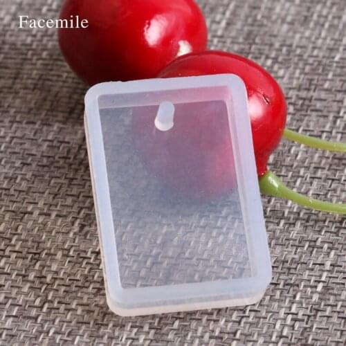 Rectangle Silicone Mold for cake Decorations tools Fondant Polymer Clay Resin For Jewerly 50-294