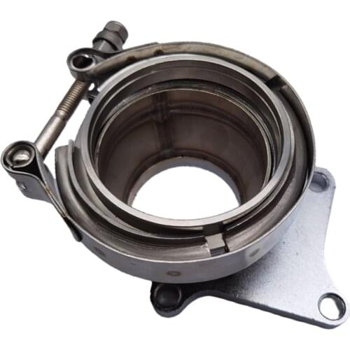 T3 T3/T4 5 Turbo Downpipe Exhaust Flange to 3in V-Band Conversion Adaptor