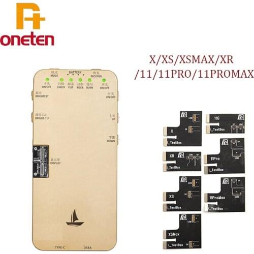 DL S200 LCD Screen Tester Programmer For iPhone 12 11Pro MAX XS XR 8 7 6S Ambient Light Sensor Original Color True Tone 3D Touch