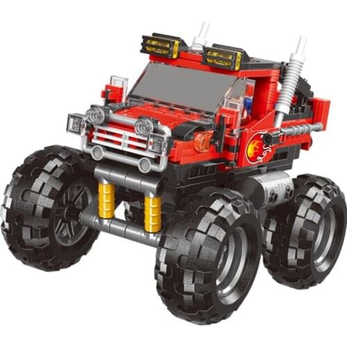 XINGBAO 03025 TECHNIC Car Series Super Big Foot Car Building Blocks Bricks Off-Road Vehicle Model Kits Educational Toys Juguetes