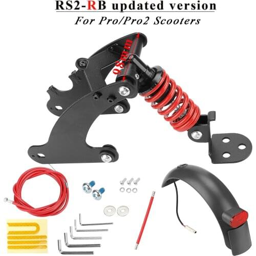 Rear Shock Absorber for Scooter Rear Spring Shock Absorber Replacement Accessories Compatible with Pro/Pro2 Electric Scooters
