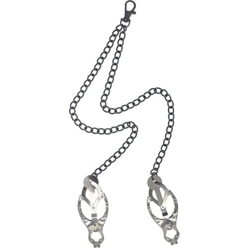 Metal Chain Nipple Clamps Sex Toys Nipple Clip Adult Sex Toys Flirt Pinzas Pezones Toys Cосок Massage Nipple Stimulator Clips