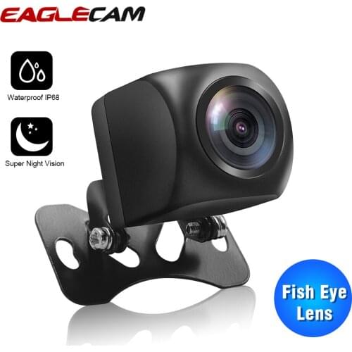 Car Camera FHD 170 Degree Angle HD Auto Rear View Car Back Reverse Camera Fish Eyes Night Vision HD Parking Assistance Camera