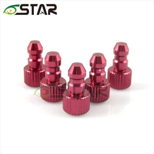 Free Shipping 2pc/lot CNC Alloy fuel filler dot fuel plug gasoline golw engines airplane fuel filler port for gas turbine models