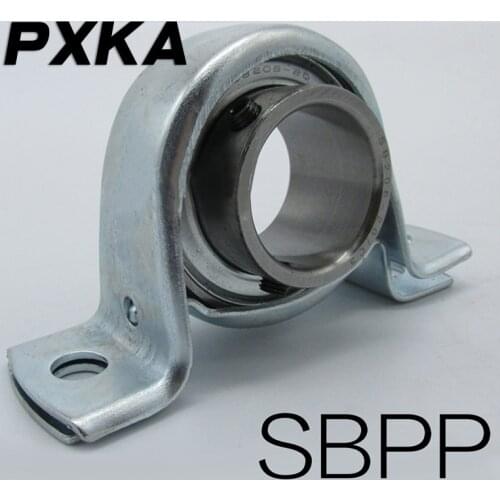 Free shipping stamped outer spherical bearing SBPP201 / SBPP202 / SBPP203 / SBPP204 / SBPP205 / SBPP206 / SBPP207 / PP201