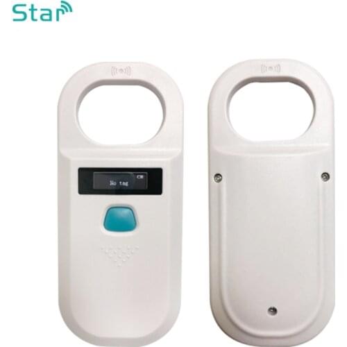 Microchip Handheld Animal Chip Digital Scanner USB Rechargeable Pet ID Reader Identification General Application for Cat Dog
