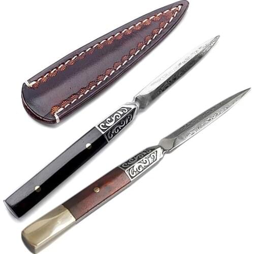 Creative Pure Stainless Steel Tea Knife Office Tea Ceremony Accessories Pattern Vintage Big Needles Cutter Puer Tea Pry Tools