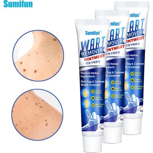 2/3pcs Wart Treatment Cream Warts Remover Antibacterial Ointment Skin Tag Remover Herbal Extract Foot Corn Warts Ointment