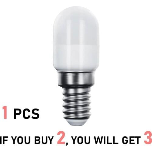 Buy 2 Get 3)Super Bright LED E14 1.5W 230V SMD 2835 1pcs Refrigerator Lamp Light