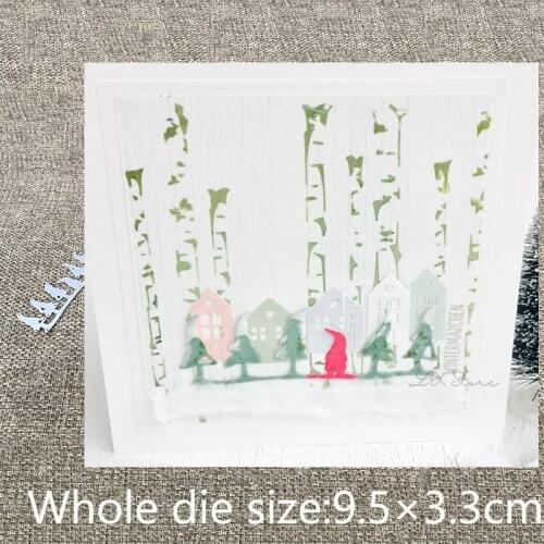 New Design Craft Metal stencil Cutting Dies Imp forest decoration scrapbook die cuts Album Paper Card Craft Embossing