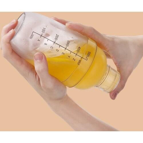 Justdolife 350/500/700/1000ml Plastic Cocktail Shaker Transparent Shatterproof Martini Shaker Drink Shaker Wine Shaker Mixer
