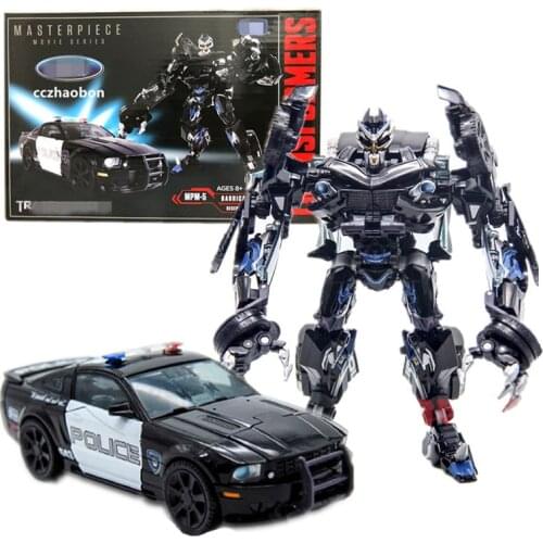 Transformation Movie version MPM05 MPM-05 Policemen car Barricade Action Figureals Brinquedos Model