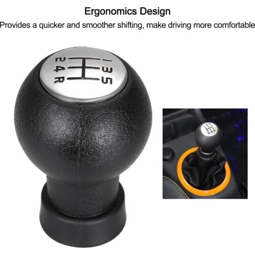 Gear Shift Knob Stick Head Lever Adapter Manual 5 Speed Transmission for Suzuki Swift 2005-2010 SX4