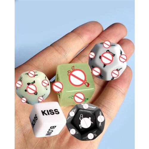 Adult Sex Games Funny Dice For Couples Sex Romance Love Humour Gambling Erotic Craps Dice Bar Toy Intimacy Gift Sex Products