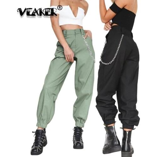 VEAKER Women's Straight Trousers