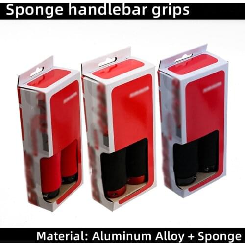 Mountain Bike Grips Cycling Grip for Bicycle Handle Lockable MTB Handlebar Grip lock Aluminum Alloy Sponge Parts only 85g