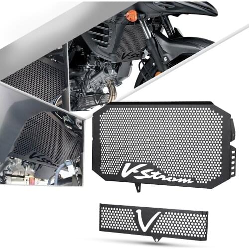 Motorbike Radiator Protective Cover Grill Guard Grille Protector For Suzuki V-STROM 650 VSTROM DL650 2004 2005 2006 2007-2011