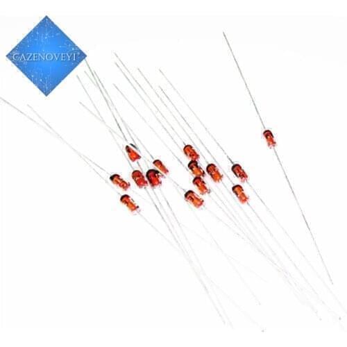 100pcs/lot 1W Zener diode DO-41 3V 3V3 3V6 3V9 4V3 4V7 5V1 5V6 6V2 6V8 7V5 8V2 9V1 10V 11V 12V 13V 15V 1N4733A 1N4742A 1N4728A