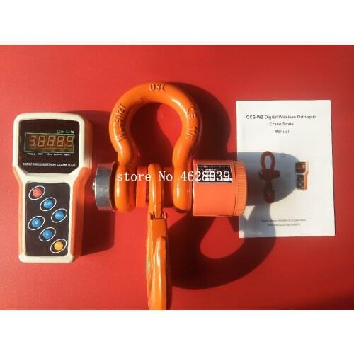 20T Wireless Digital Electronic Hanging Crane Scale With Wireless Handheld Meter Brand New