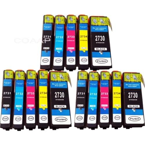 15pcs 273XL T2730 ink Cartridge for Compatible Epson T2735 Expression XP510 XP610 XP710 XP600 XP700 XP800 XP520 XP620 printer