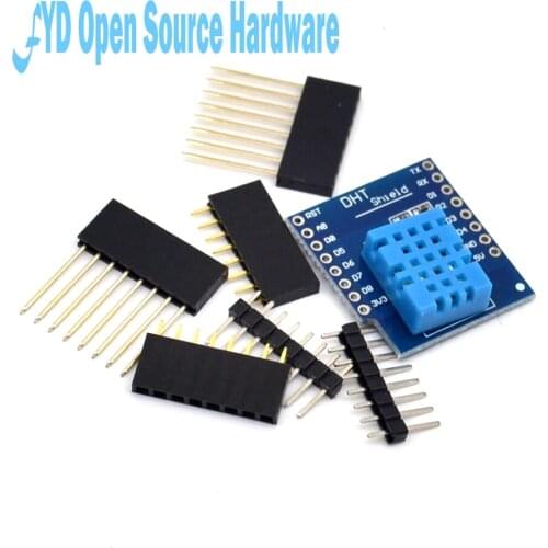 DHT Pro Shield for D1 mini DHT11 Single Bus Digital Temperature and Humidity Sensor