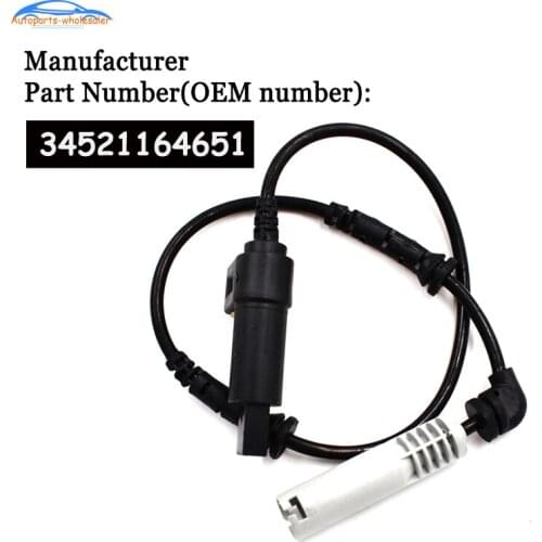 For BMW 3 Series E46 323i 325i 328i 330i ABS Wheel Speed Sensor 34521164651 34 52 1 164 651 34521164652 Car Auto Parts