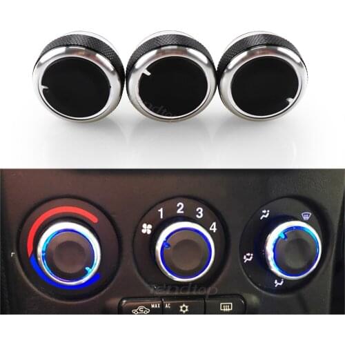 For FORD FOCUS 2 MK2 Focus 3 MK3 2005-2017 Mondeo C-MAX Car Panel Air Conditioning Ac Knobs Buttons Heat Control Car Styling