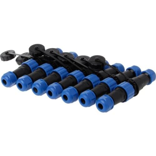 IP68 SP16 2Pin/3Pin/4Pin/5Pin/6Pin/7Pin/9Pin Waterproof Air Plug Socket LED Connector