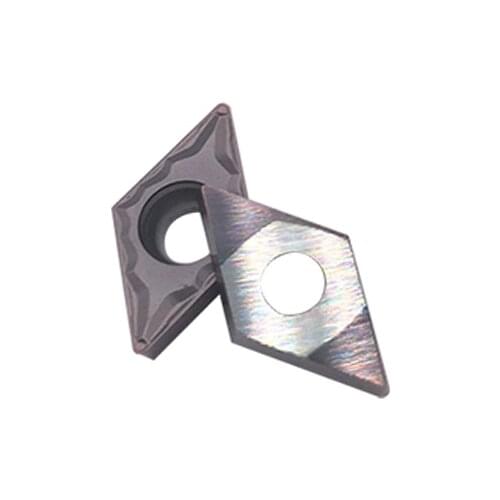 10pcs DCMT070204 HMP NC3020 PC9030 Carbide inserts Internal Turning Tools Cutting Tool CNC Tools Lathe cutter