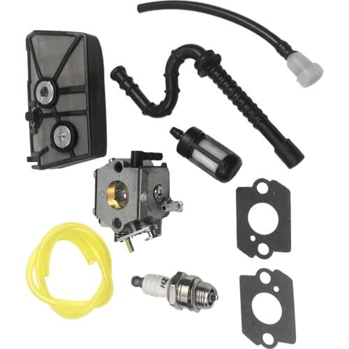 Carburetor Kit For Stihl 028 028AV Super Chainsaw Tillotson HU-40D Air Filter Kit Replaces #1118 120 0600 Walbro WT-16B