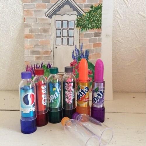 Makeup Change Color Lip Stick Girl Cola Sweet Cute Moisturizer Faint Scent Lip Balm Lipstick Flavoured Coke Gift Christmas L001