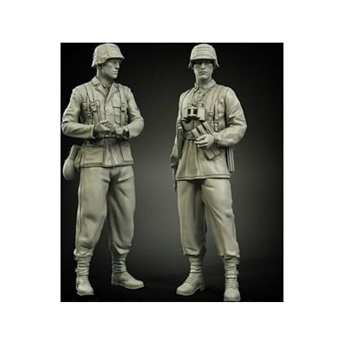 New Unassembled 1/35 ancient stand warrior in Normandy Set Period Resin Figure Unpainted Model Kit