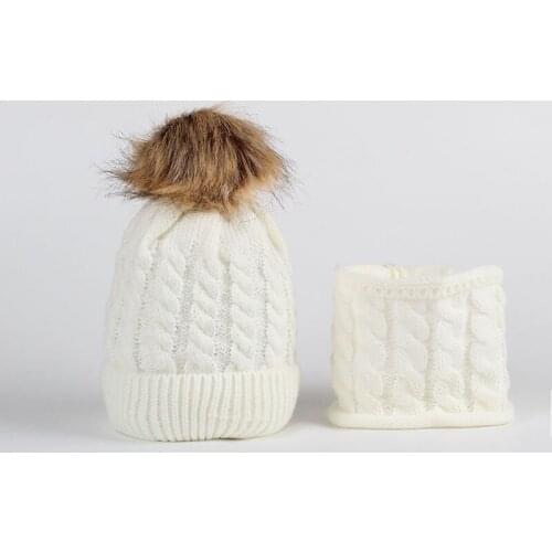 New childrens hats autumn and winter all-match PU leather caps for children childrens sports caps Cartoon bear baby hat