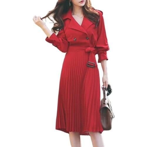 Office Party Dress one piece korea Ladies Long SLeeve notched Sexy Club Formal Party Dresses for women clothing