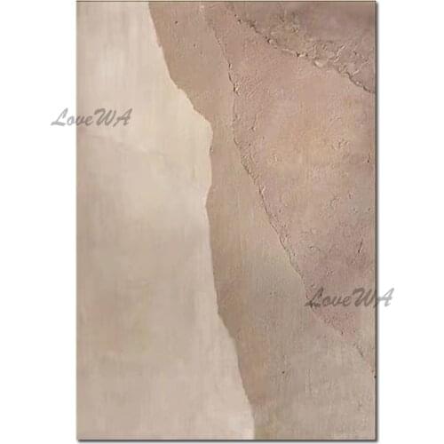 Simple Abstract Design Modern Home Wall Decoration Art Hand Painted Abstract Oil Painting Unframed Wall Hangings Pieces For Deco