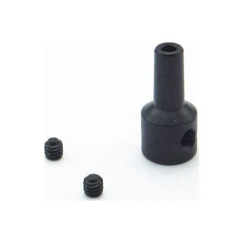 Steel JT0 Drill Clamp Chuck Coupling Coupler Connector Connection Sleeve Connecting Rods For 4mm Motor Shaft