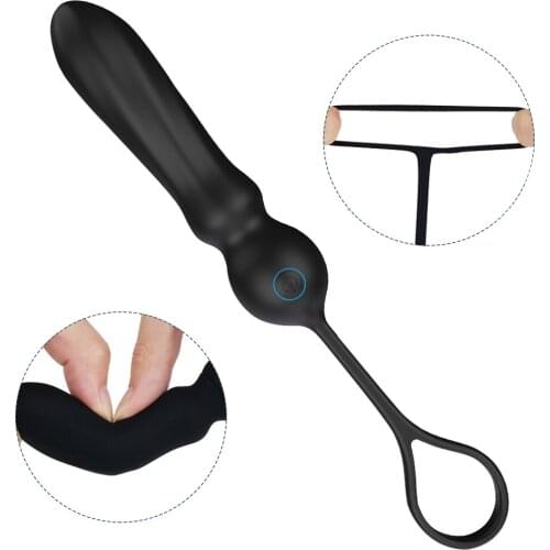 Vibrating Anal Plug Male Masturbator Butt Plug Vibrator Adult Sex Toys Men Anal plug Prostate Massager dildo vibrator sex toys